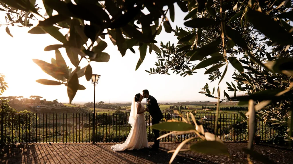 matrimonio in villa Roma ricevimento elegante